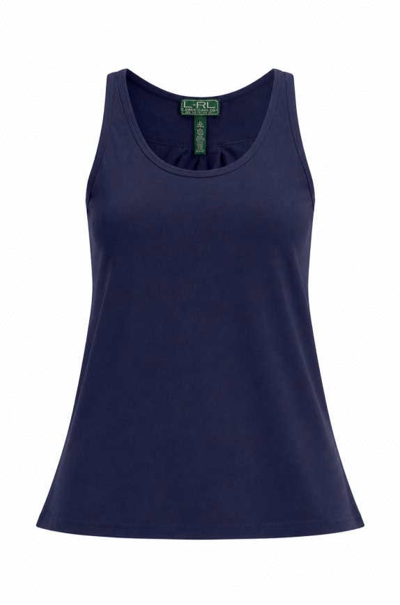 LAUREN RALPH LAUREN TOP MINIMAL NAVY ΓΥΝΑΙΚΕΙΟ PRE OWNED M