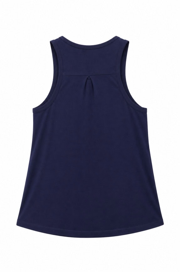 RALPH LAUREN TANK TOP MINIMAL NAVY WOMEN PRE OWNED M