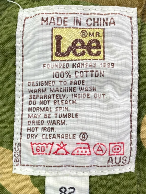 LEE Cargo Βερμούδα Y2K Logo Μπλε UNISEX M