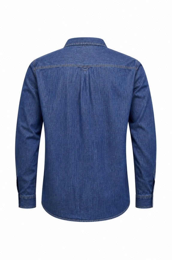 LEE COOPER ΠΟΥΚΑΜΙΣΟ DENIM ΜΠΛΕ ΑΝΤΡΙΚΟ PRE OWNED L