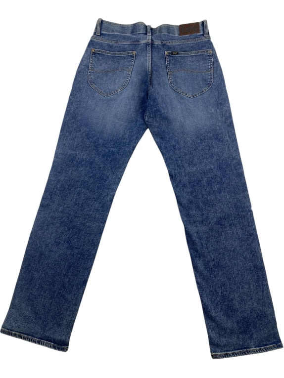 LEE EXTREME MOTION ΠΑΝΤΕΛΟΝΙ DENIM ATHLETIC FIT LOGO MID BLUE ΑΝΔΡΙΚΟ M