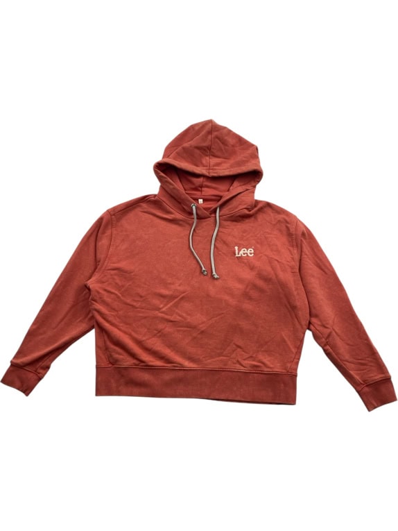 Lee Hoodie Basic Logo Rust Women’s M