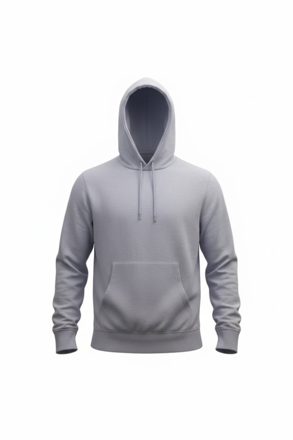 LEE BASIC MONOCHROME HOODIE COMFORT FIT LILAC/GREY MEN'S LARGE