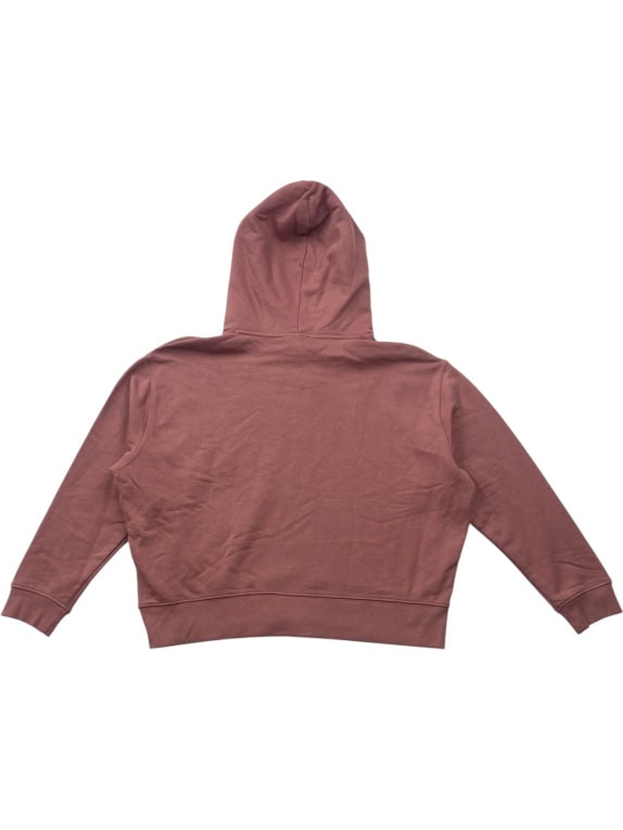 LEE Φούτερ με Κουκούλα Loose Fit Logo Ροζ Unisex XL