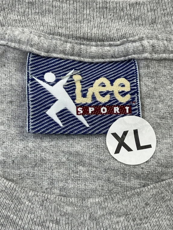 1995 VINTAGE LEE NFL GRAPHIC TEE STREETWEAR ΓΚΡΙ ΑΝΤΡΙΚΟ PRE OWNED XL