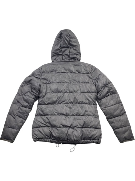 Lee Μπουφάν Puffer Casual Logo Γκρι Ανδρικό L