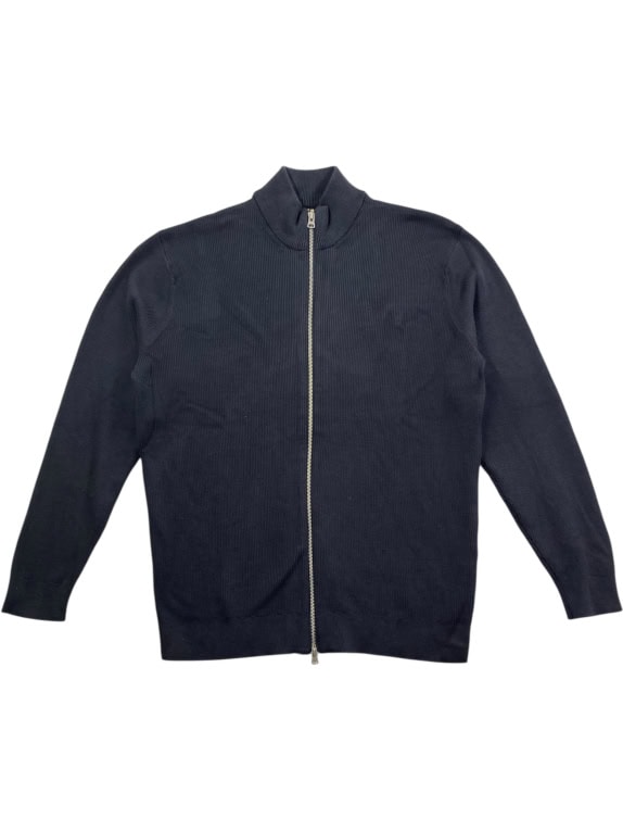 Lee Original Πλεκτή Ζακέτα Vintage Full Zip Μπλε Σκούρο Ανδρική XL