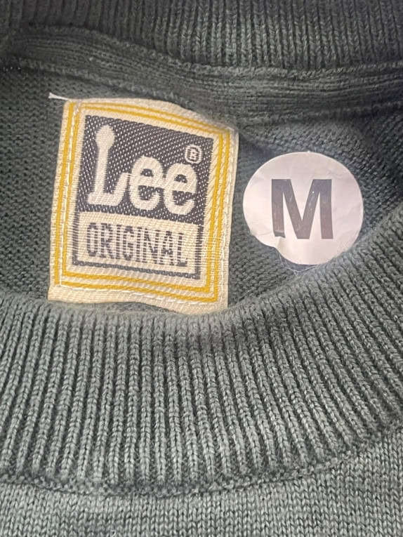 LEE ORIGINAL ΠΟΥΛΟΒΕΡ MINIMAL ΠΡΑΣΙΝΟ ΑΝΤΡΙΚΟ PRE OWNED M