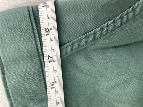 LEE CARGO PANTS MINIMAL GREEN MEN PRE OWNED XL