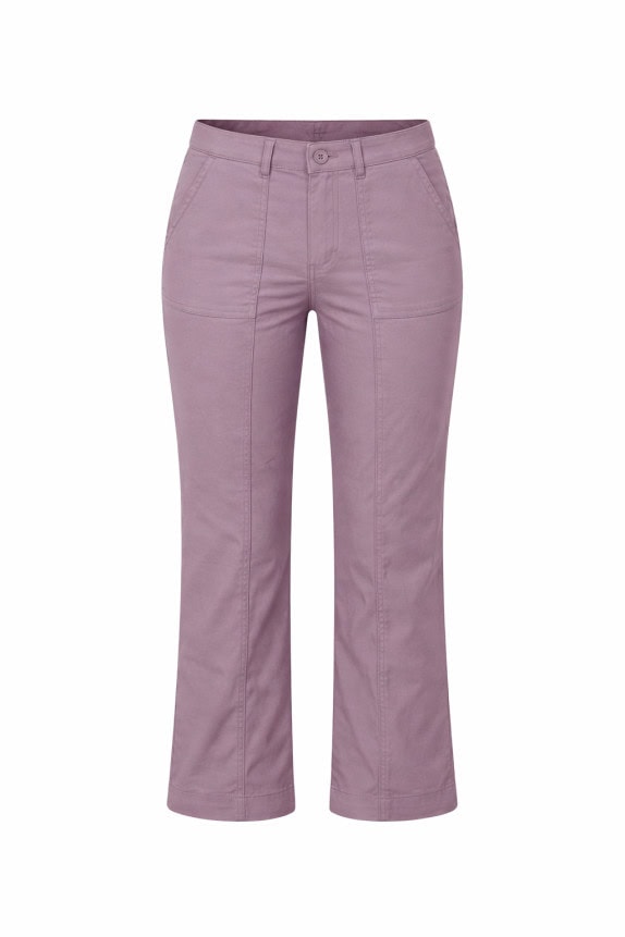 LEE PANTALONI A ZAMPA VIOLA DONNA PRE OWNED XS