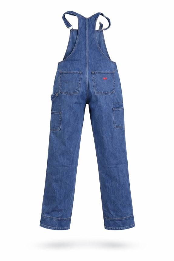 DICKIES SALOPETTE DENIM CARGO ΜΠΛΕ UNISEX PRE OWNED L