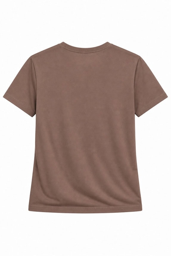 LEE T SHIRT MINIMAL ΚΑΦΕ UNISEX PRE OWNED XL