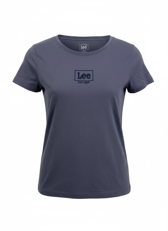 Lee T-Shirt Blu Slim Fit Donna S