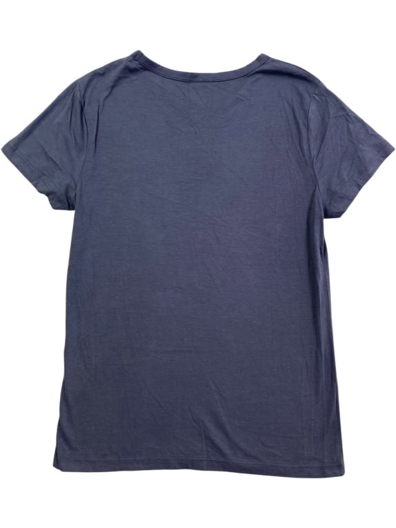Lee T-Shirt Slim Fit Logo Μπλε Γυναικείο S