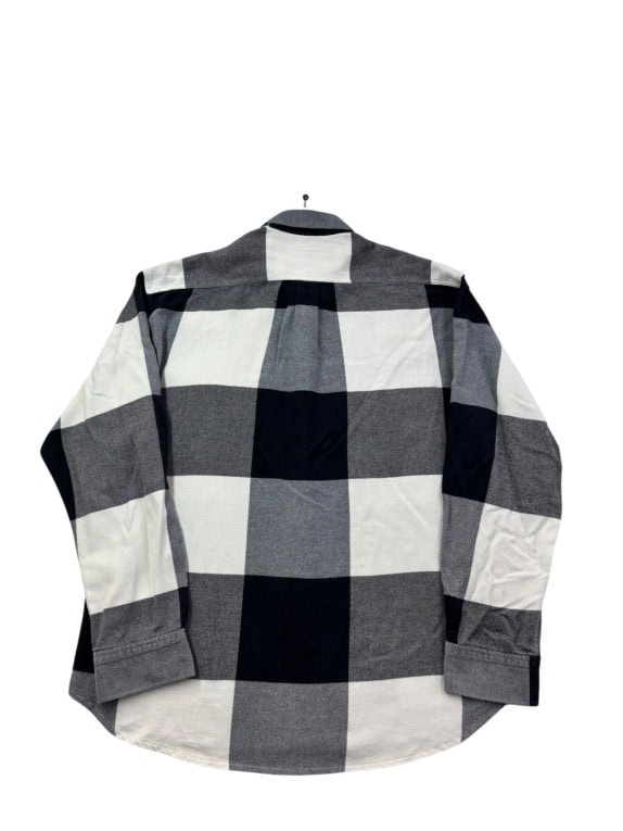 LES COPAINS SPORTSWEAR ΠΟΥΚΑΜΙΣΟ ΚΑΡΟ ΜΠΛΕ ΓΚΡΙ ΛΕΥΚΟ ΑΝΤΡΙΚΟ PRE OWNED L