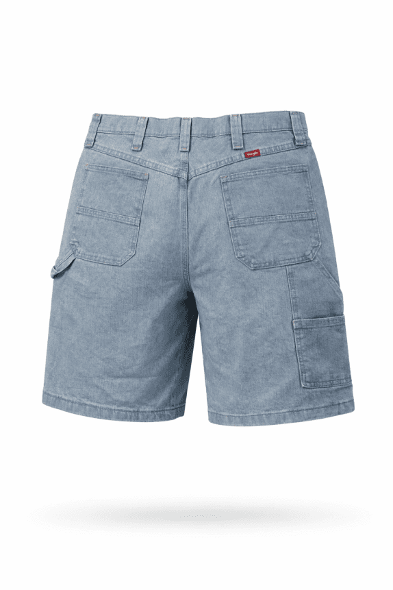 LEVI S SHORTS DENIM CLASSIC WASHED ΜΠΛΕ ΑΝΤΡΙΚΟ PRE OWNED L