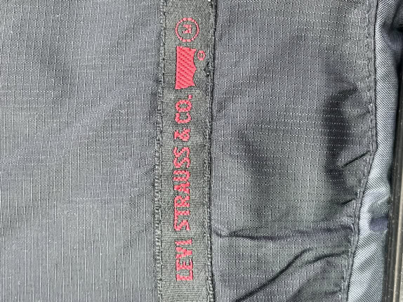 Y2K LEVI STRAUSS AND CO ΜΠΟΥΦΑΝ PUFFER ΜΑΥΡΟ ΓΥΝΑΙΚΕΙΟ PRE OWNED M