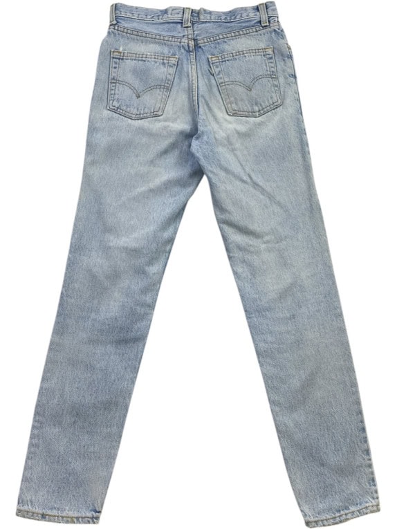 LEVI STRAUSS AND CO ΤΖΙΝ ΠΑΝΤΕΛΟΝΙ WASHED BLUE ΓΥΝΑΙΚΕΙΟ PRE OWNED XS