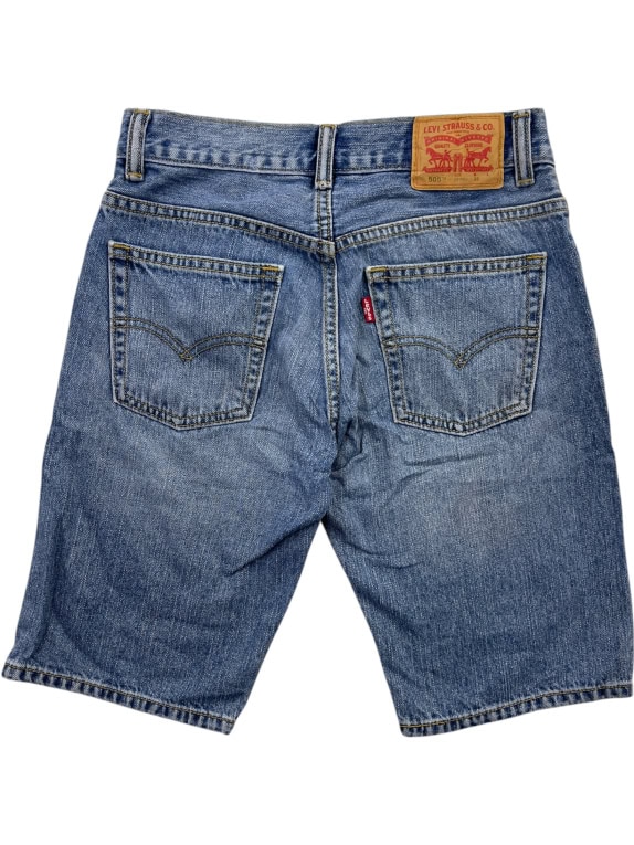 LEVI'S 505 DENIM SHORTS ΜΠΛΕ UNISEX XS