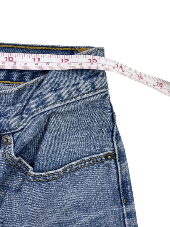 LEVI'S 505 DENIM SHORTS ΜΠΛΕ UNISEX XS