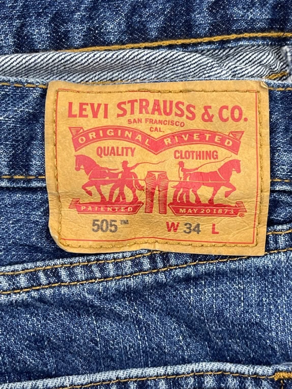 LEVI'S 505 ΤΖΙΝ ΒΕΡΜΟΥΔΑ ΜΠΛΕ UNISEX L