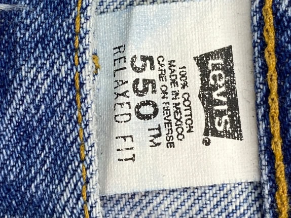 LEVI'S 550 RELAXED FIT ΤΖΙΝ ΒΕΡΜΟΥΔΑ ΜΠΛΕ UNISEX M