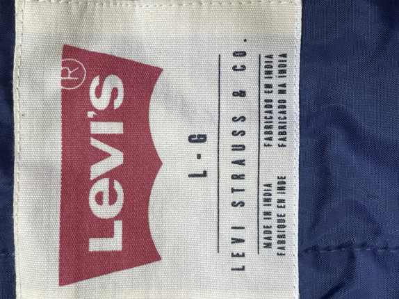 LEVIS BOMBER JACKET SPORTSWEAR NAVY ΑΝΤΡΙΚΟ PRE OWNED L