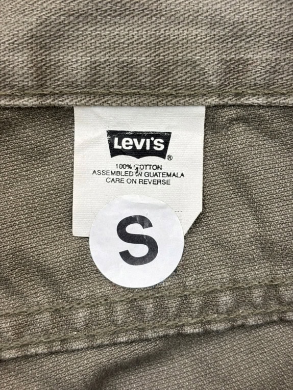 LEVIS CARGO SHORTS WORKWEAR OLIVE ΑΝΤΡΙΚΟ PRE OWNED S