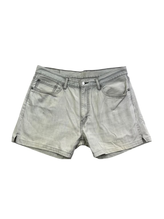 LEVI'S DENIM SHORTS LOGO ΓΚΡΙ UNISEX XL