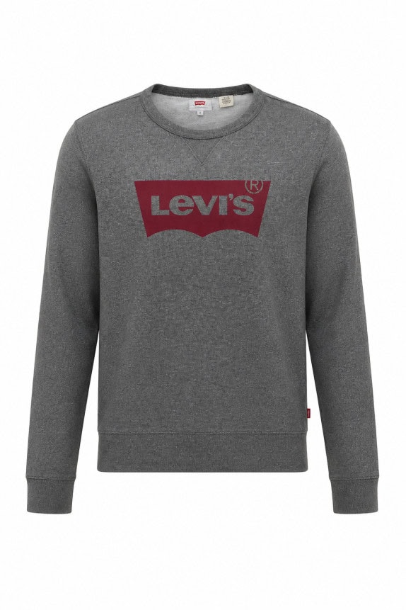 LEVIS FELPA BIG LOGO GRIGIO UOMO PRE OWNED M