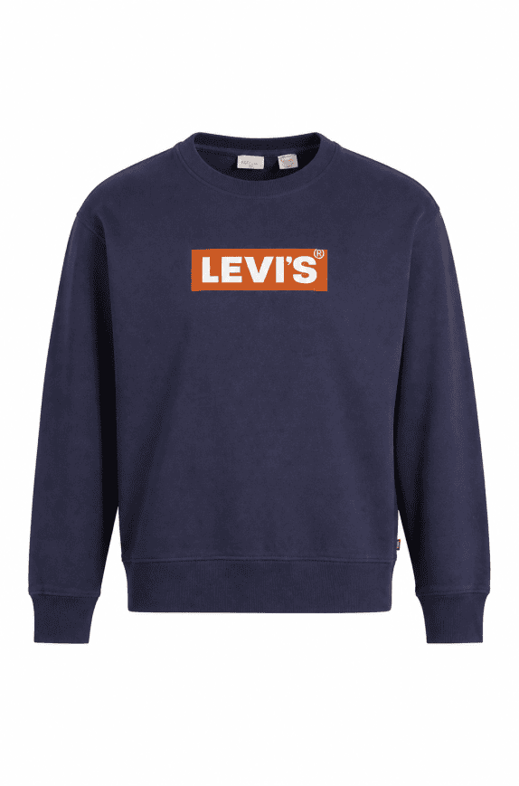 LEVIS SWEATSHIRT BLUE MENS PRE OWNED M
