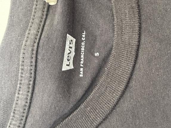 LEVIS GRAPHIC TEE ΜΑΥΡΟ ΑΝΤΡΙΚΟ PRE OWNED S