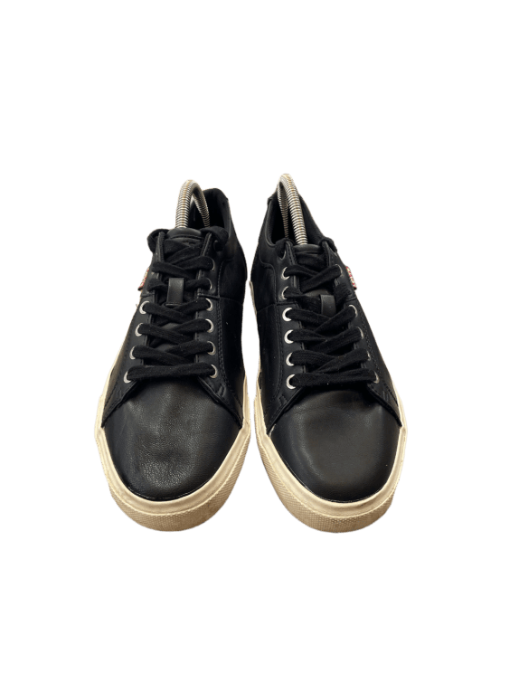 LEVIS LOW TOP SNEAKERS MINIMAL ΜΑΥΡΑ UNISEX PRE OWNED EU 41