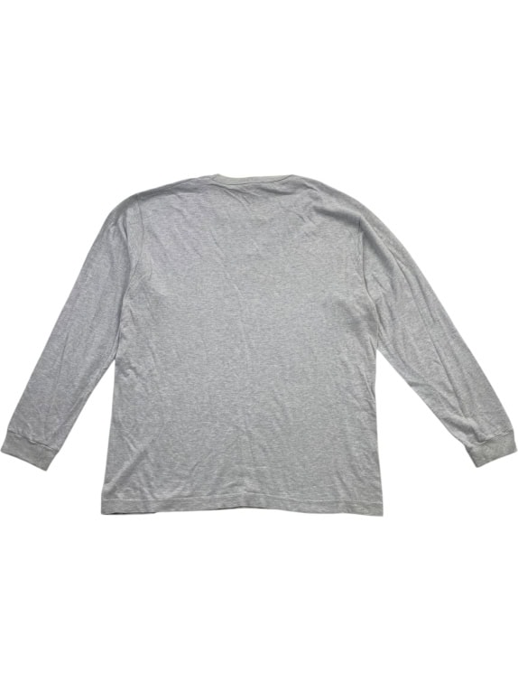 LEVI'S ΜΠΛΟΥΖΑ ΜΑΚΡΥΜΑΝΙΚΗ CASUAL ΜΙΚΡΟ ΛΟΓΟΤΥΠΟ ΓΚΡΙ ΑΝΔΡΙΚΗ