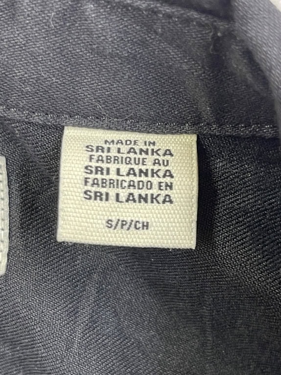 LEVI'S ΠΟΥΚΑΜΙΣΟ DENIM CASUAL ΜΑΥΡΟ UNISEX Small preowned