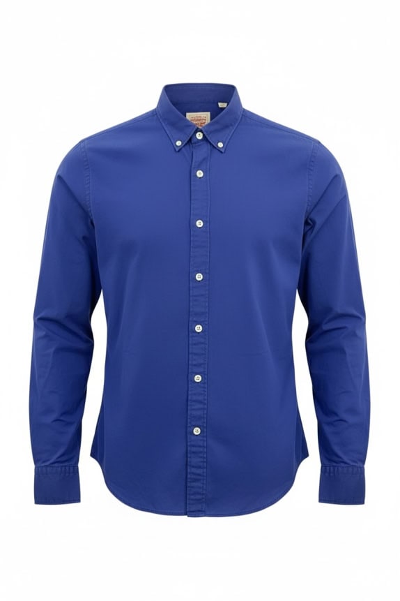 LEVIS SHIRT SLIM FIT WITH LOGO BLUE MEN'S M
