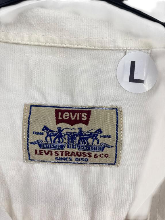 LEVI'S ΠΟΥΚΑΜΙΣΟ VINTAGE ΛΟΓΟΤΥΠΟ CREAM ΑΝΔΡΙΚΟ L