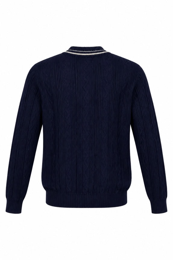 1990S LEVIS SWEATER TWO TONE BLUE MEN PRE OWNED M