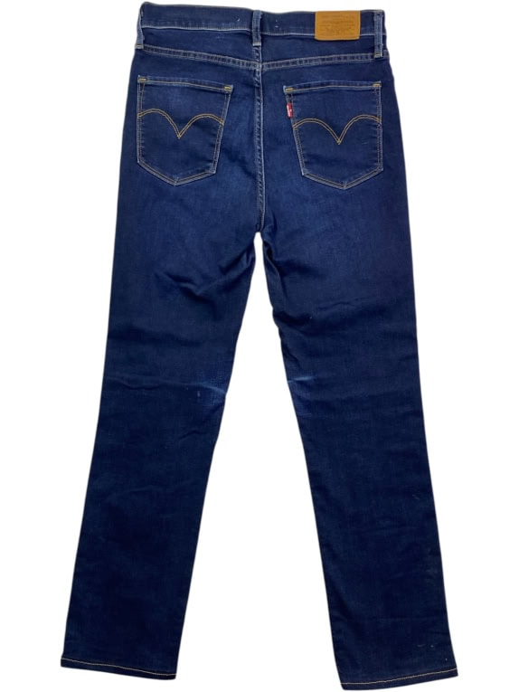 LEVIS PREMIUM JEANS CLASSIC WASHED BLUE DONNA PRE OWNED XS