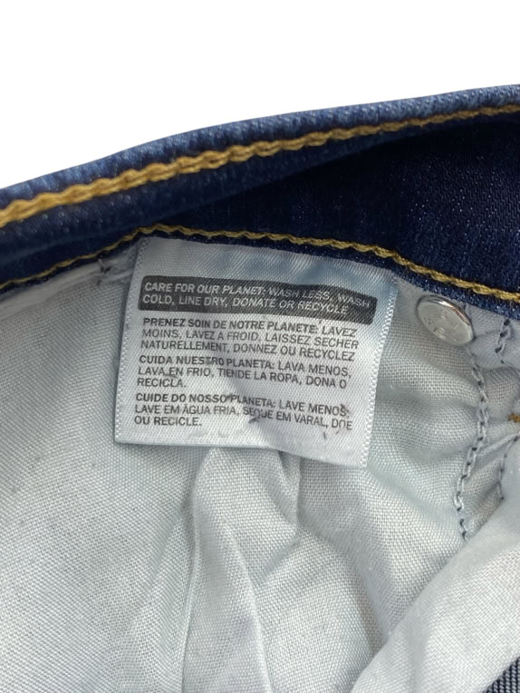 LEVIS PREMIUM JEANS CLASSIC WASHED BLUE DONNA PRE OWNED XS