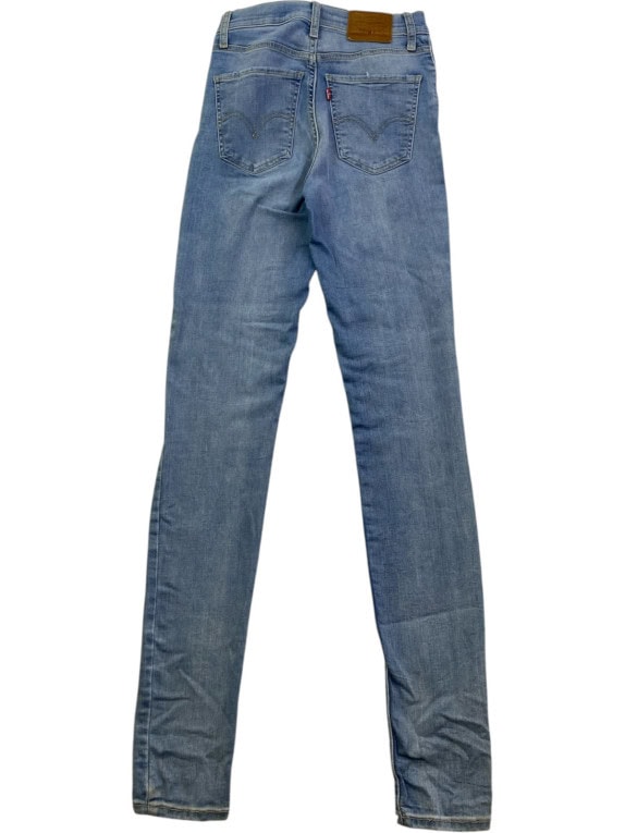 LEVIS PREMIUM SKINNY JEANS MINIMAL WASHED BLUE WOMENS PRE OWNED XS
