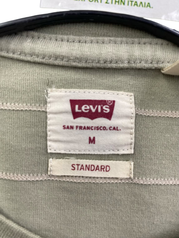 LEVI'S ΡΙΓΕ T-SHIRT ΜΕ "BATWING" LOGO ΛΑΔΙ / KHAKI ΑΝΔΡΙΚΟ MEDIUM
