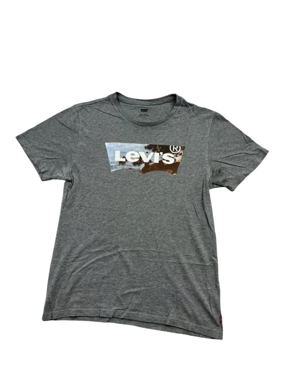 LEVI'S T-SHIRT CASUAL LOGO ΓΚΡΙ ΑΝΔΡΙΚΟ S