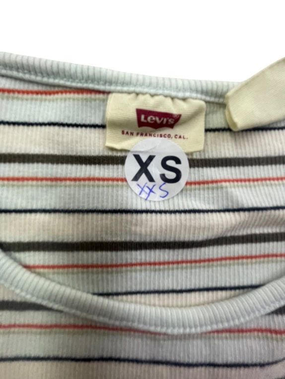 LEVI'S T-SHIRT CASUAL ΛΟΓΟΤΥΠΟ RED TAB ΡΙΓΕ ΓΥΝΑΙΚΕΙΟ XXS-XS