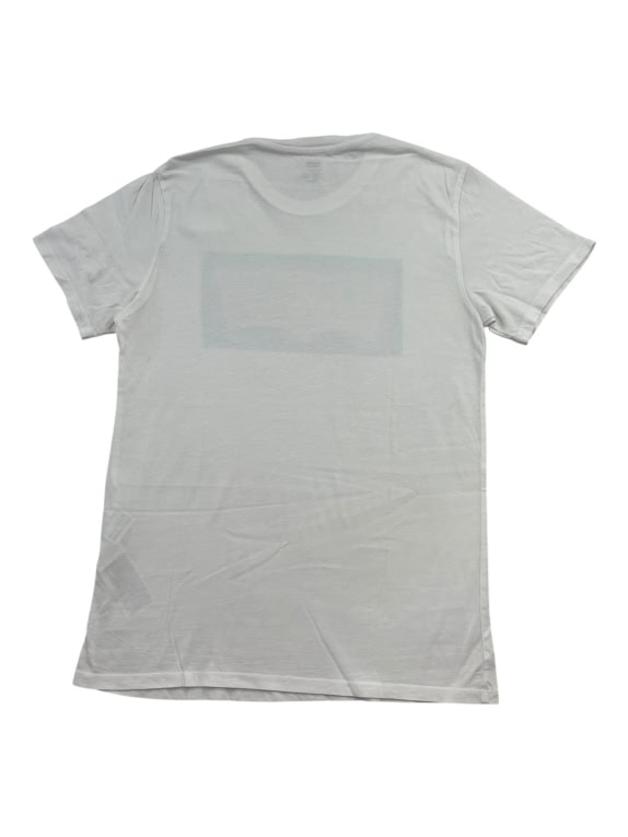 LEVI\'S T-SHIRT CASUAL CON STAMPA LOGO NEON BIANCO DA UOMO MEDIUM