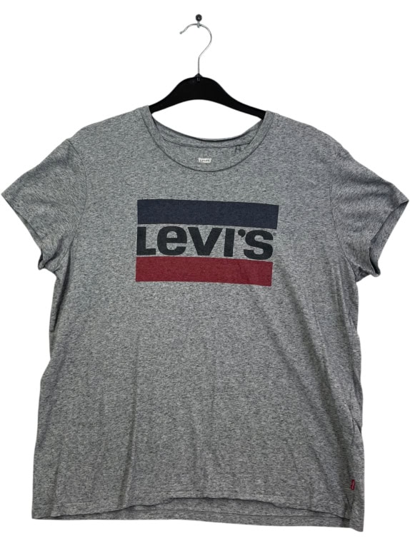 LEVIS T SHIRT VINTAGE ΓΚΡΙ ΓΥΝΑΙΚΕΙΟ L pre-owned