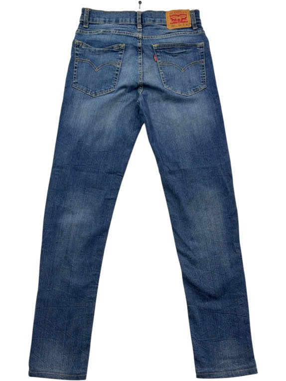 LEVIS ΤΖΙΝ ΠΑΝΤΕΛΟΝΙ CLASSIC WASHED BLUE ΑΝΤΡΙΚΟ PRE OWNED S