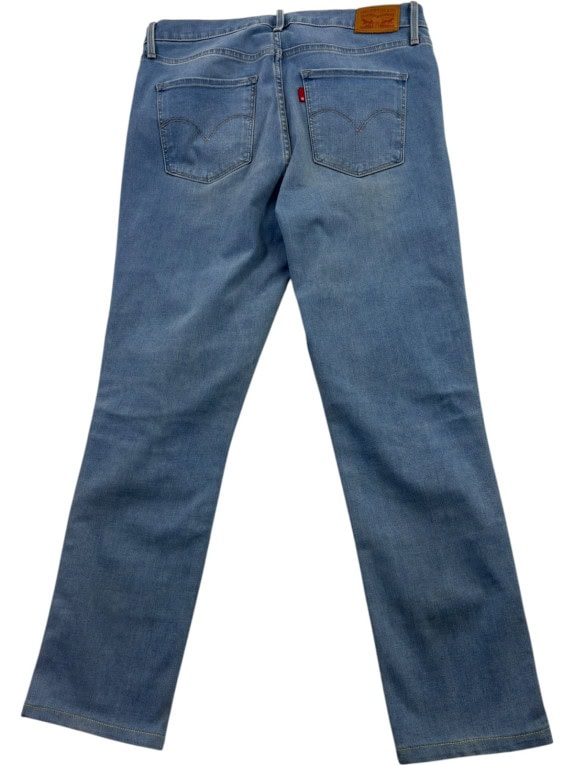 LEVIS ΤΖΙΝ ΠΑΝΤΕΛΟΝΙ SLIM FIT WASHED BLUE ΓΥΝΑΙΚΕΙΟ PRE OWNED M