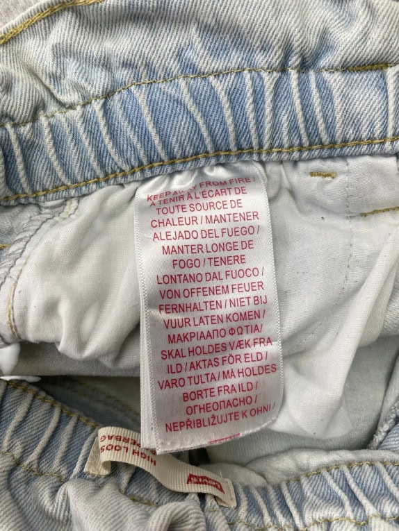 LEVIS ΤΖΙΝ ΠΑΝΤΕΛΟΝΙ WASHED ΑΝΟΙΧΤΟ ΜΠΛΕ ΓΥΝΑΙΚΕΙΟ PRE OWNED XS