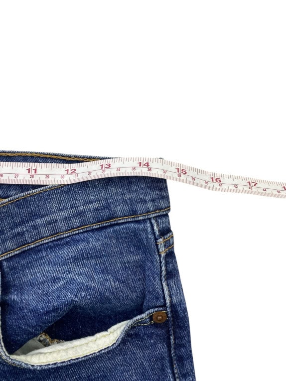 LEVIS ΤΖΙΝ ΣΟΡΤΣ CLASSIC WASHED BLUE UNISEX PRE OWNED XS